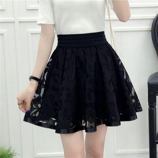 Mini Mesh A-line Skirt (various Designs)