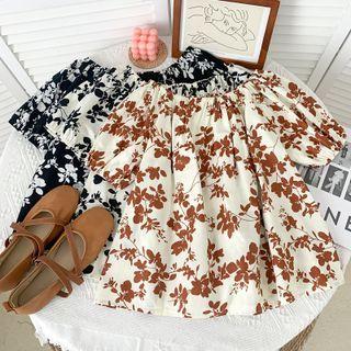 Boatneck Printed Loose Top In 6 Colors