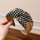 Checker Knot Headband (various Designs) / Set