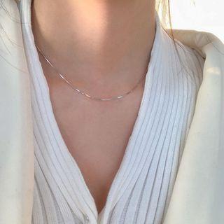 Alloy Necklace (various Designs) 3 - Xl1072 - Necklace - Silver - One Size