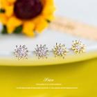 925 Sterling Silver Sun Ear Stud