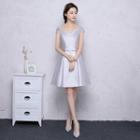 Plain A-line Bridesmaid Dress