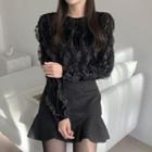 Lace Blouse / Mini Skirt