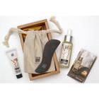 The Preface - Ginger Warming Massage & Scraping Box Set : Ginger Warming Massage Oil 30ml + Ginger Warming Shower Milk 10ml + Scraping Stone  4 Pcs