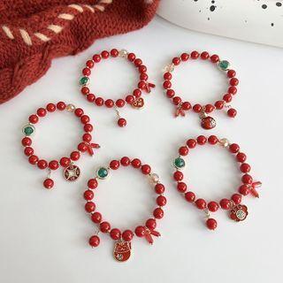 Faux Agate Bead Bracelet (various Designs)