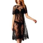 Sheer Lace Cover-up