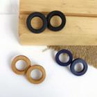 Wool Hoop Earring