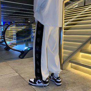 Two-tone Sweatpants / Short-sleeve T-shirt