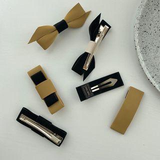 Plain Hair Clip / Two-tone Hair Clip (various Designs)