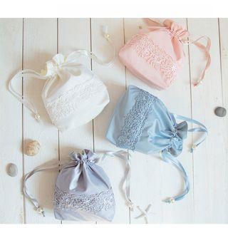 Lace Drawstring Pouch