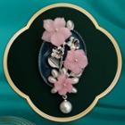 Flower Faux Pearl Brooch (various Designs)