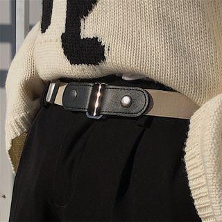 Snap Buttoned Belt