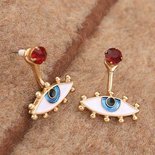 Rhinestone Eye Ear Jacket