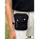 Pocket-front Crossbody Bag