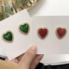 Retro Heart Earring