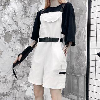 Buckled Cargo Jumper Shorts