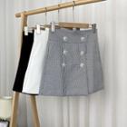 Rhinestone Embellished Shorts
