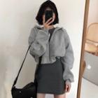 Zip Hoodie / Sleeveless Midi Dress / Set
