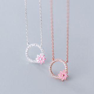 Wreath 925 Sterling Silver Necklace