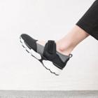 Faux-suede Velcro-strap Sneakers