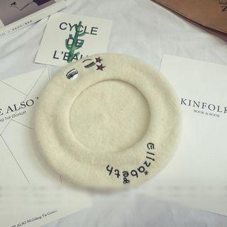 Embroidery Beret
