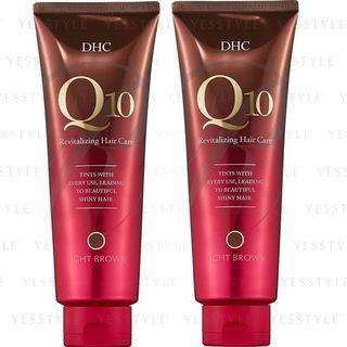 Dhc - Q10 Revitalizing Hair Care (light Brown) 235g X 2
