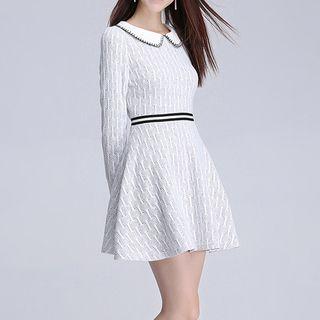 Peterpan Collar Lace A-line Dress