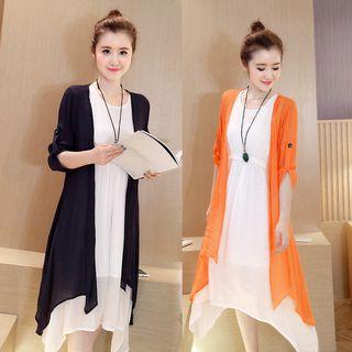 Set: Dress + Light Jacket