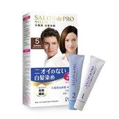 Dariya - Salon De Pro Hair Color Cream (#5 Natural Brown) 1 Set