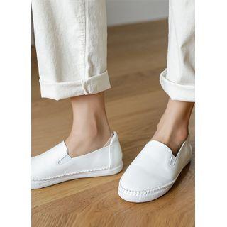 Overlock-stitched Sneakers