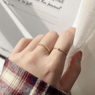 Polished Silver Ring (various Designs)
