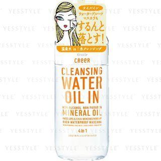 Kracie - Creer Cleansing Water Oil In Mineral Oil 4 In 1 330ml