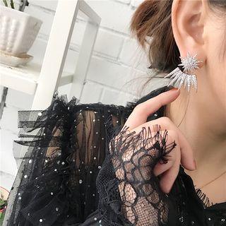 Rhinestone Sun Ear Jackets