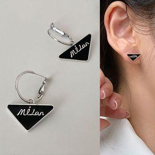 Triangle Drop Earring / Stud Earring