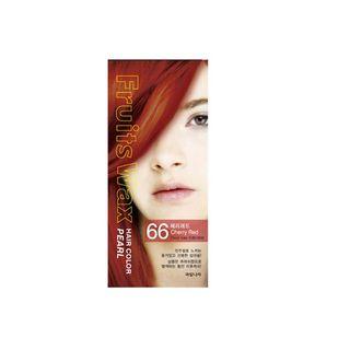 Kwailnara - Fruits Wax Hair Color Pearl #66 Cherry Red