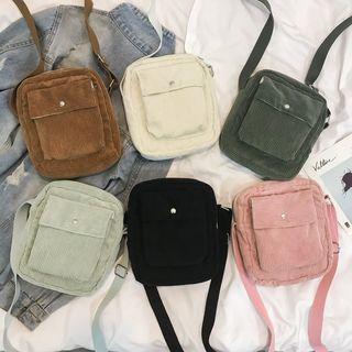 Ribbed Crossbody Bag
