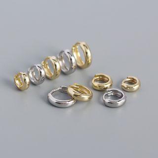 Chunky Mini Hoop Earring