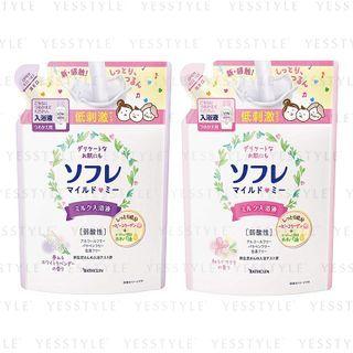 Bathclin - Sofre Mild Me Milk Bath Liquid Refill 600ml - 2 Types