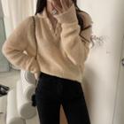Collared Henley Sweater
