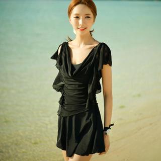 Flutter Sleeve Swimdress
