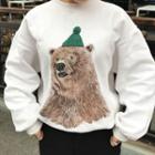 Fleece-lined Print Sweatshirt