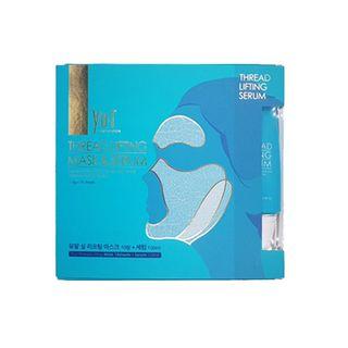 Yu.r Skin Solution - Thread Lifting Mask & Serum Set 1.3g X 10 Pcs + 100ml