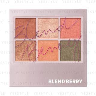 Kose - Blend Berry Eye Color Palette 101 Gooseberry & Sepia Brown Limited Edition 6g