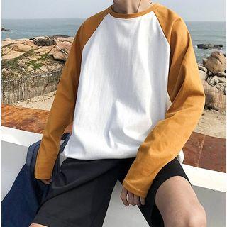 Couple Matching Raglan Long Sleeve T-shirt