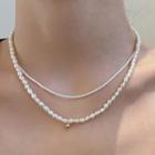 Freshwater Pearl Necklace (various Designs) / Set