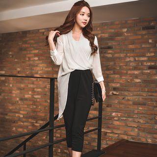 Ruffle Panel Jumpsuit