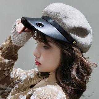 Two Tone Woolen Beret