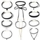 Set Of 10: Assorted Chokers X0058 - One Size