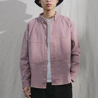 Buttoned Collar Shirt