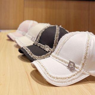 Fringed Letter D Baseball Cap